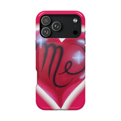 MagSafe "i <3 me" Airbrush iPhone Hülle
