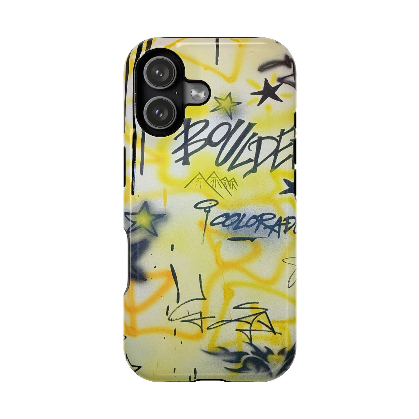 MagSafe "boulder" airbrush iPhone case