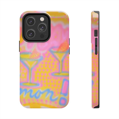 "Lemontini" Airbrush iPhone-Hülle