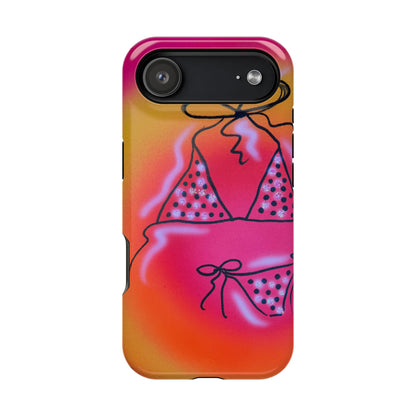 MagSafe "glitter bikini" airbrush iPhone case