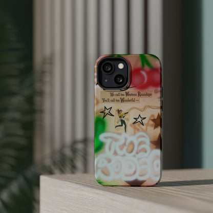 MagSafe "the rodeo" airbrush iPhone case