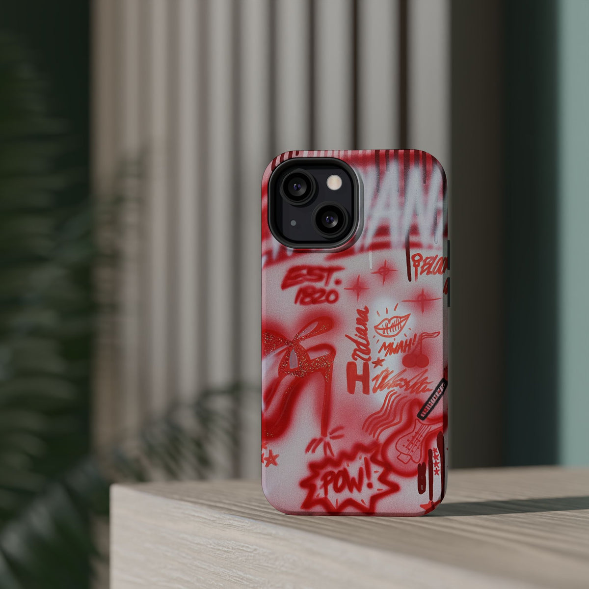 MagSafe "indiana" airbrush iPhone case