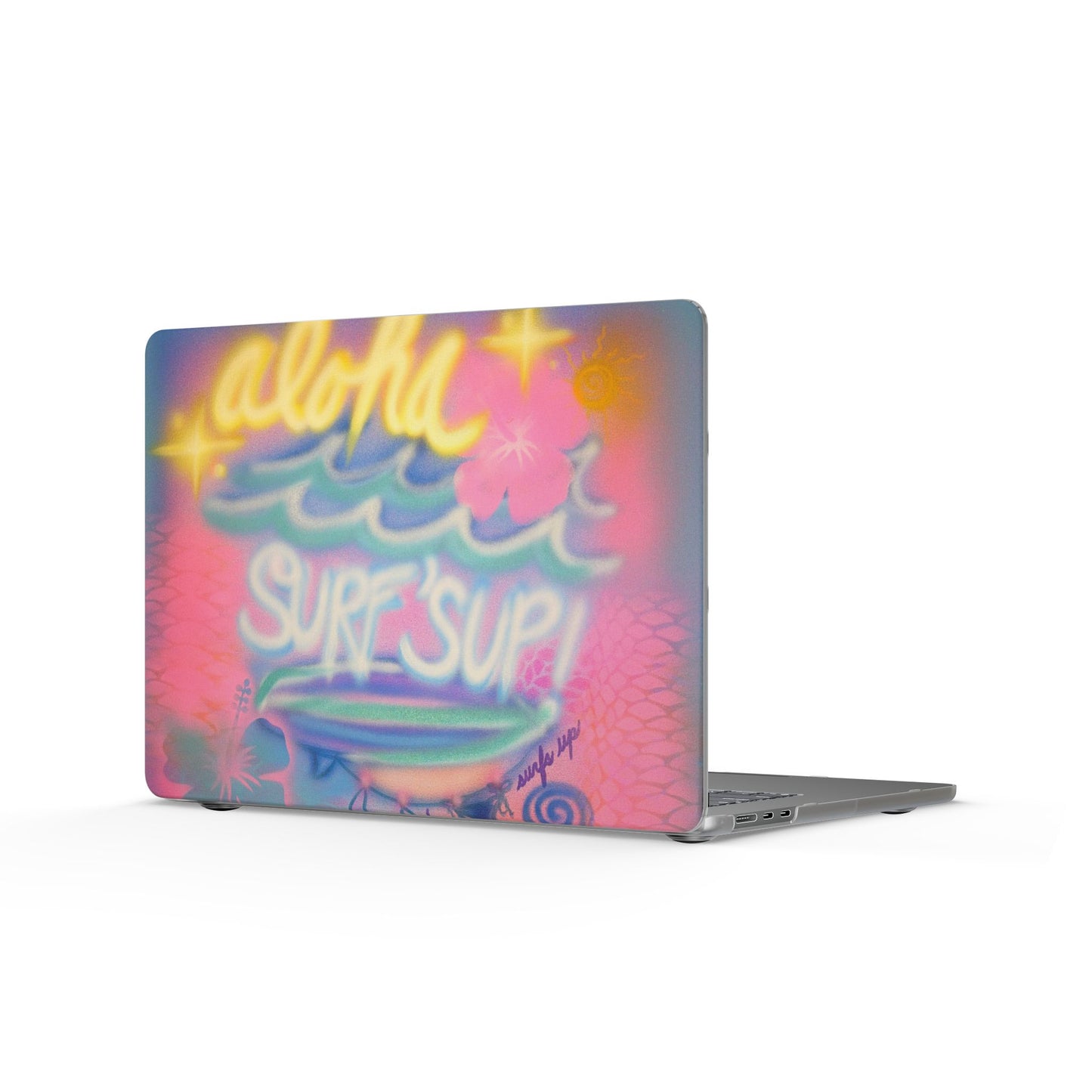custom gphi airbrush matte macbook case