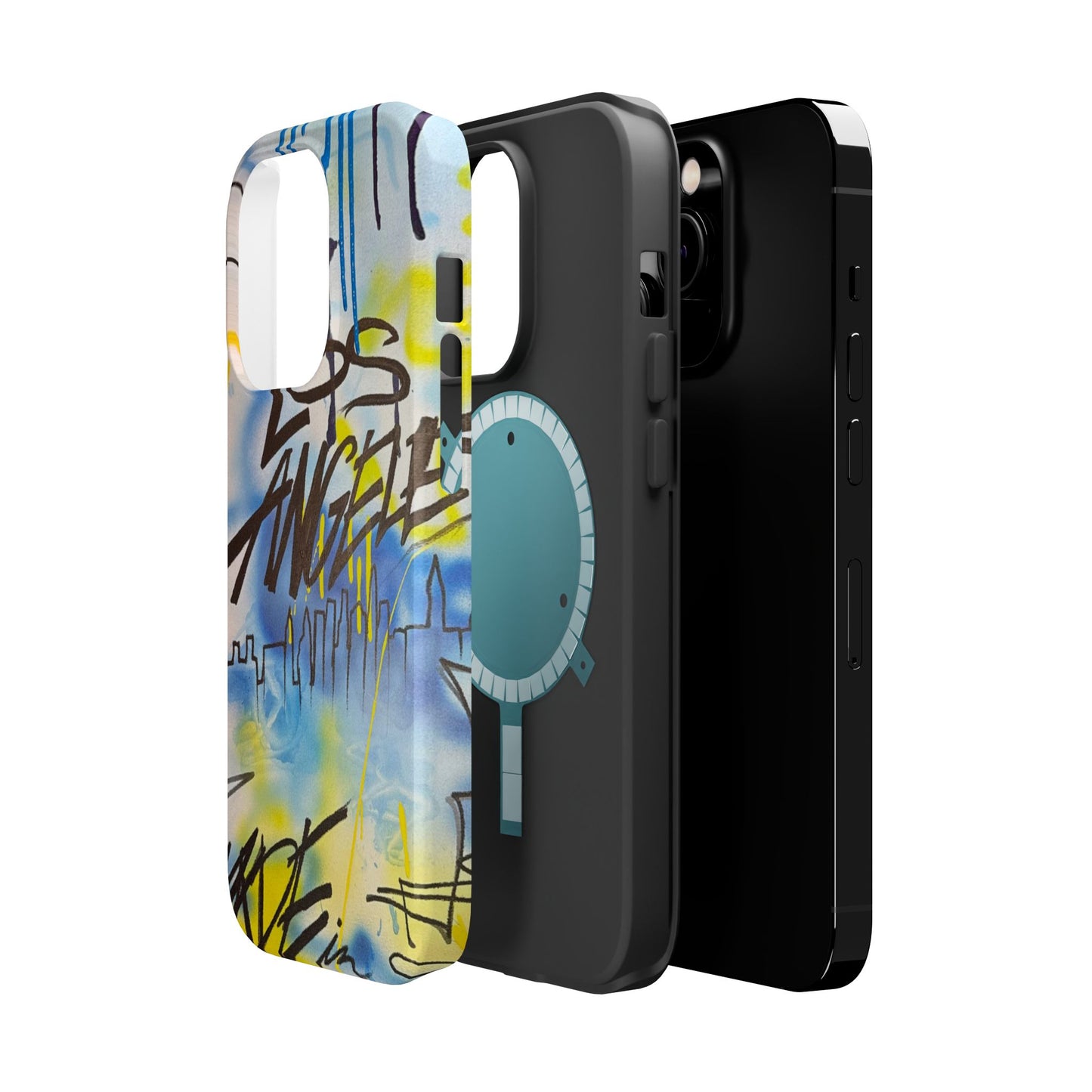 MagSafe "los angeles" airbrush iPhone case