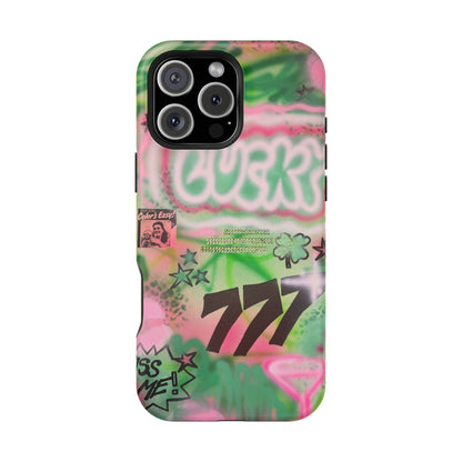 MagSafe "so lucky" airbrush iPhone case