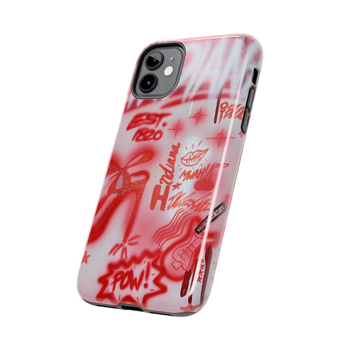 "indiana university" airbrush iPhone case