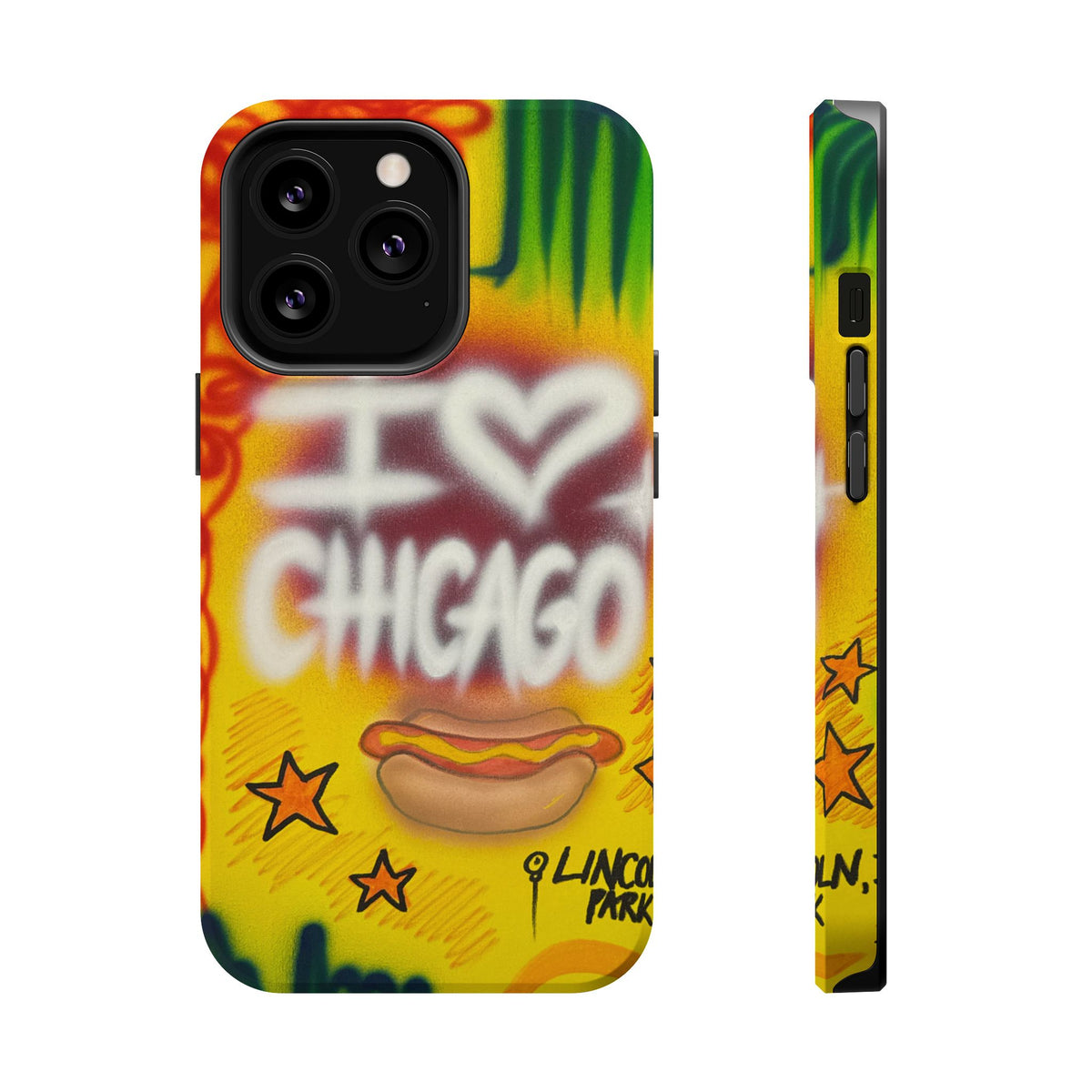MagSafe "chicago" airbrush iPhone case
