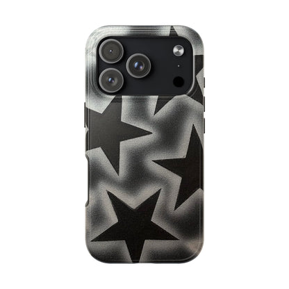 "chrome stars" airbrush iPhone case