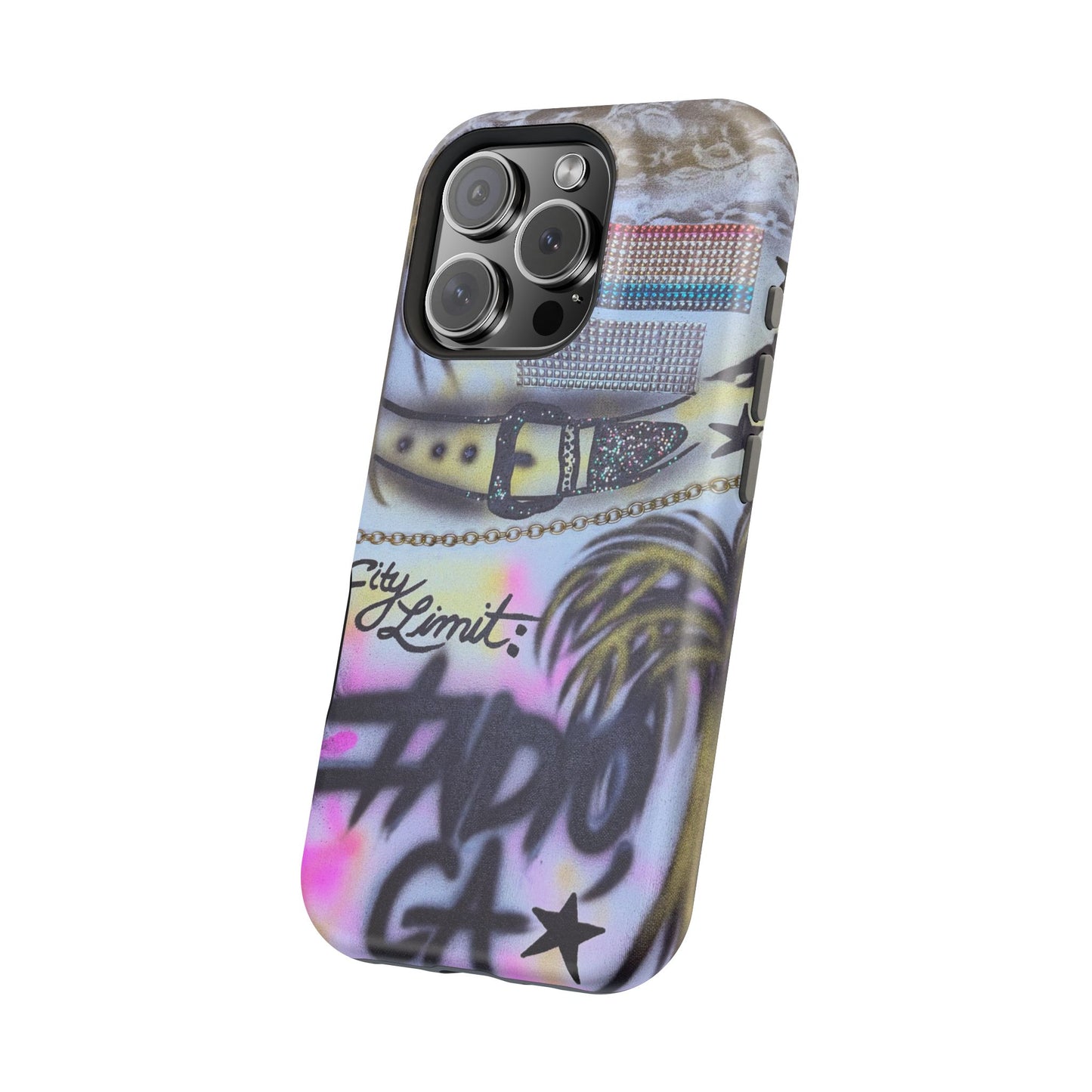 MagSafe "indio, ca" airbrush iPhone case