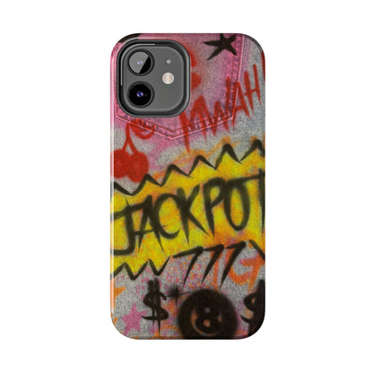 "jackpot!" airbrush iPhone case