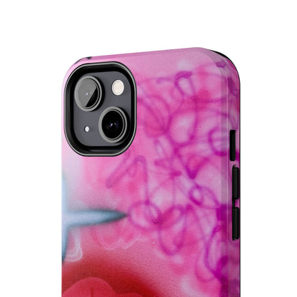 "glitter aura" airbrush iPhone case