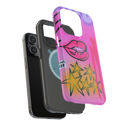MagSafe "star drip" airbrush iPhone case