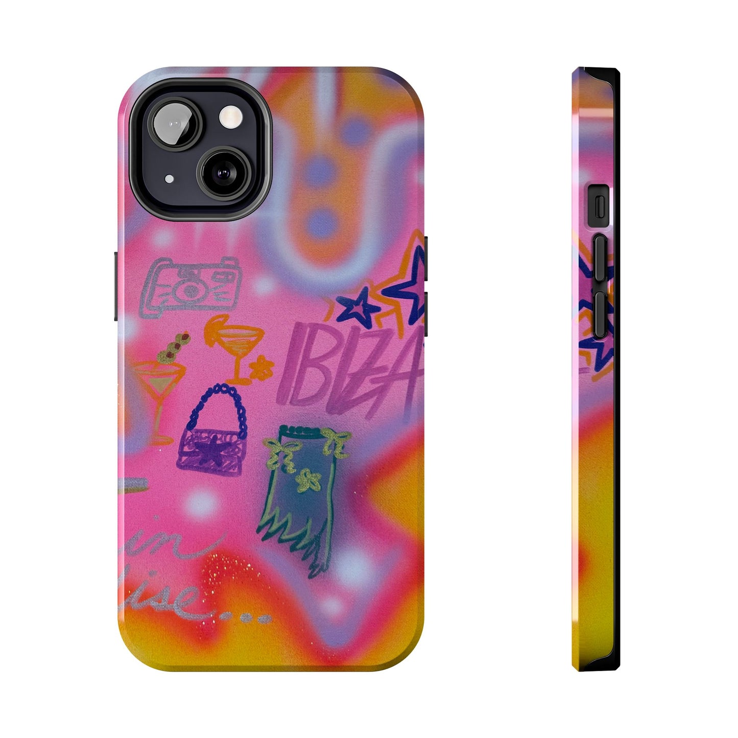 "ibiza" airbrush iPhone case