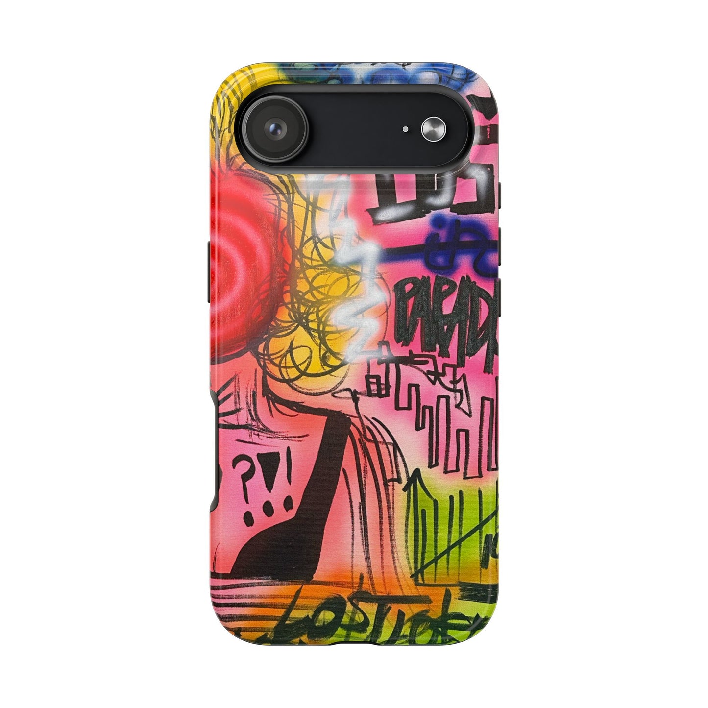 "lost in paradise" airbrush iPhone case