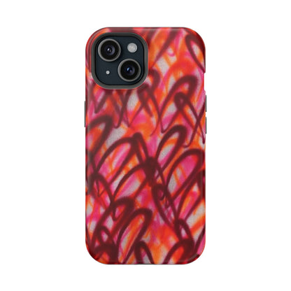 MagSafe „Graffiti Love“ Airbrush iPhone Hülle