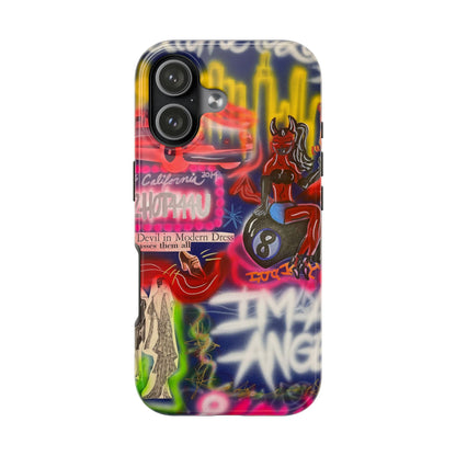 "im an angel" airbrush iPhone case