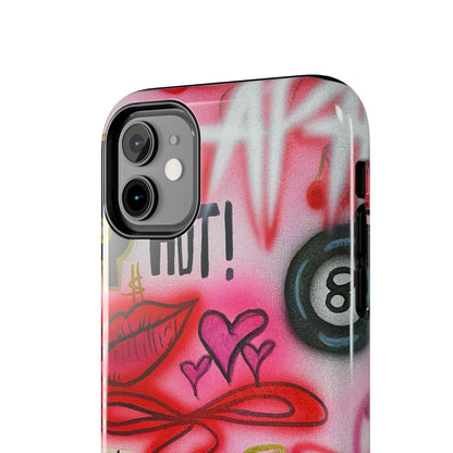 "IT girl" airbrush iPhone case