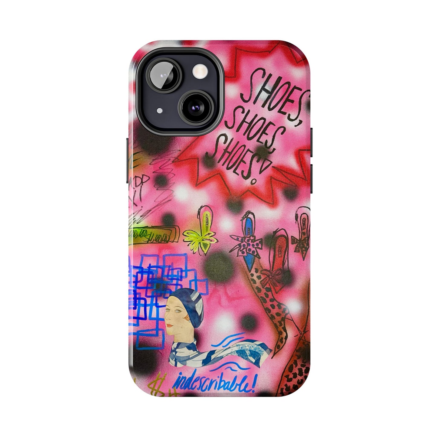 "indescribable cost" airbrush iPhone case