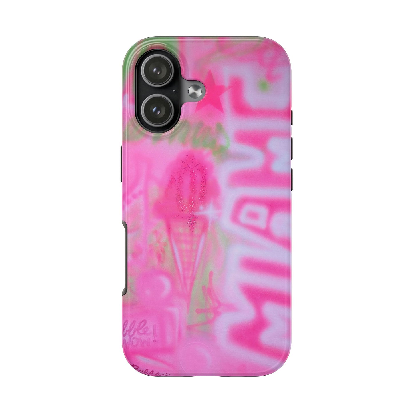 "sunset sorbet" airbrush iPhone case