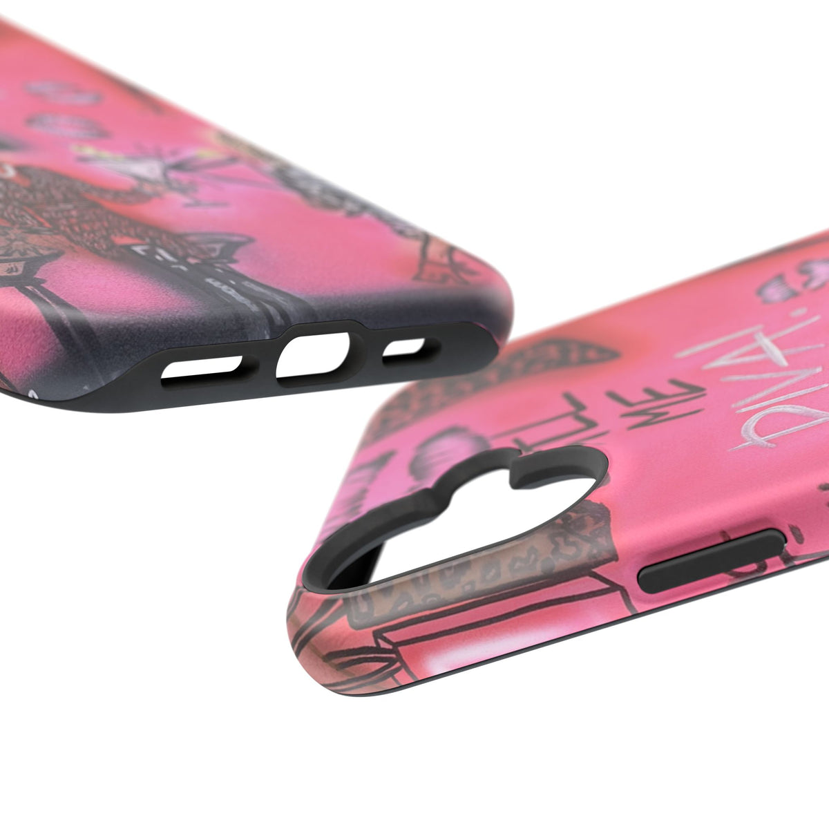 MagSafe "party diva" airbrush iPhone case