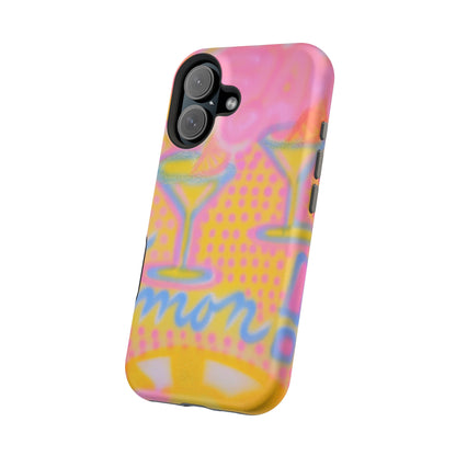 MagSafe "lemontini" airbrush iPhone case