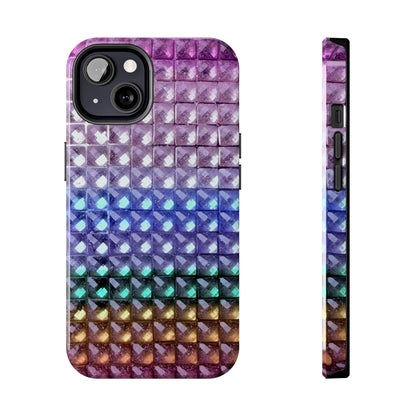 "multicolor studs" airbrush iPhone case