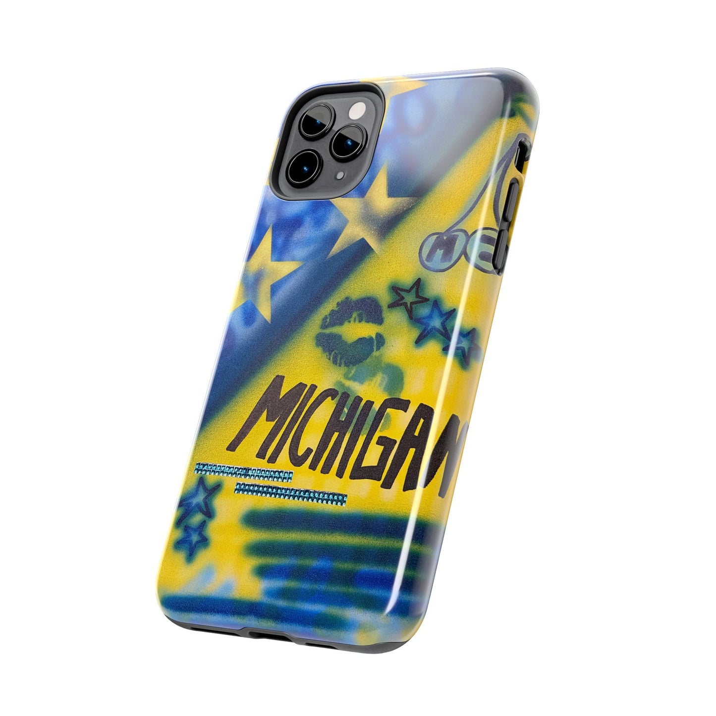 "ann arbor, michigan" airbrush iPhone case