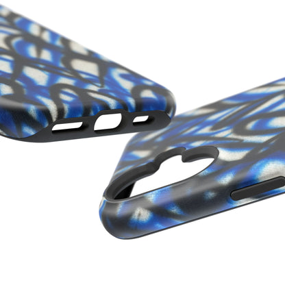 MagSafe "abstract hearts" airbrush iPhone case