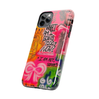 "out of luck" airbrush iPhone case