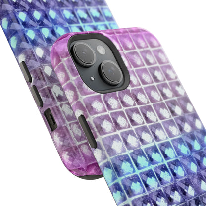 MagSafe "multicolor studs" airbrush iPhone case
