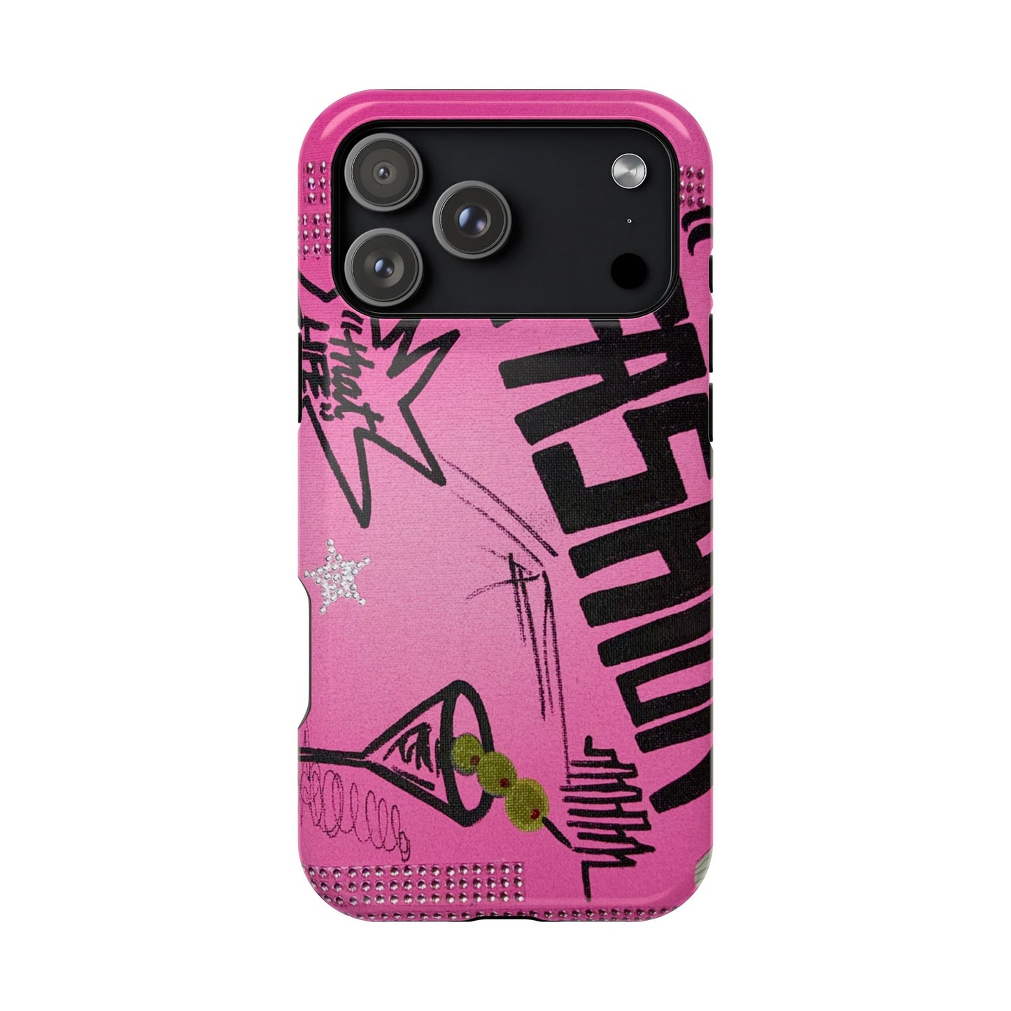 MagSafe "high fashion pt. 2" airbrush iPhone case