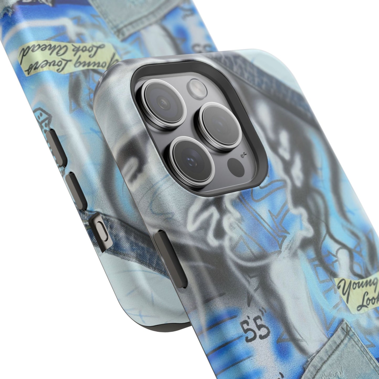 MagSafe "young lovers" airbrush iPhone case