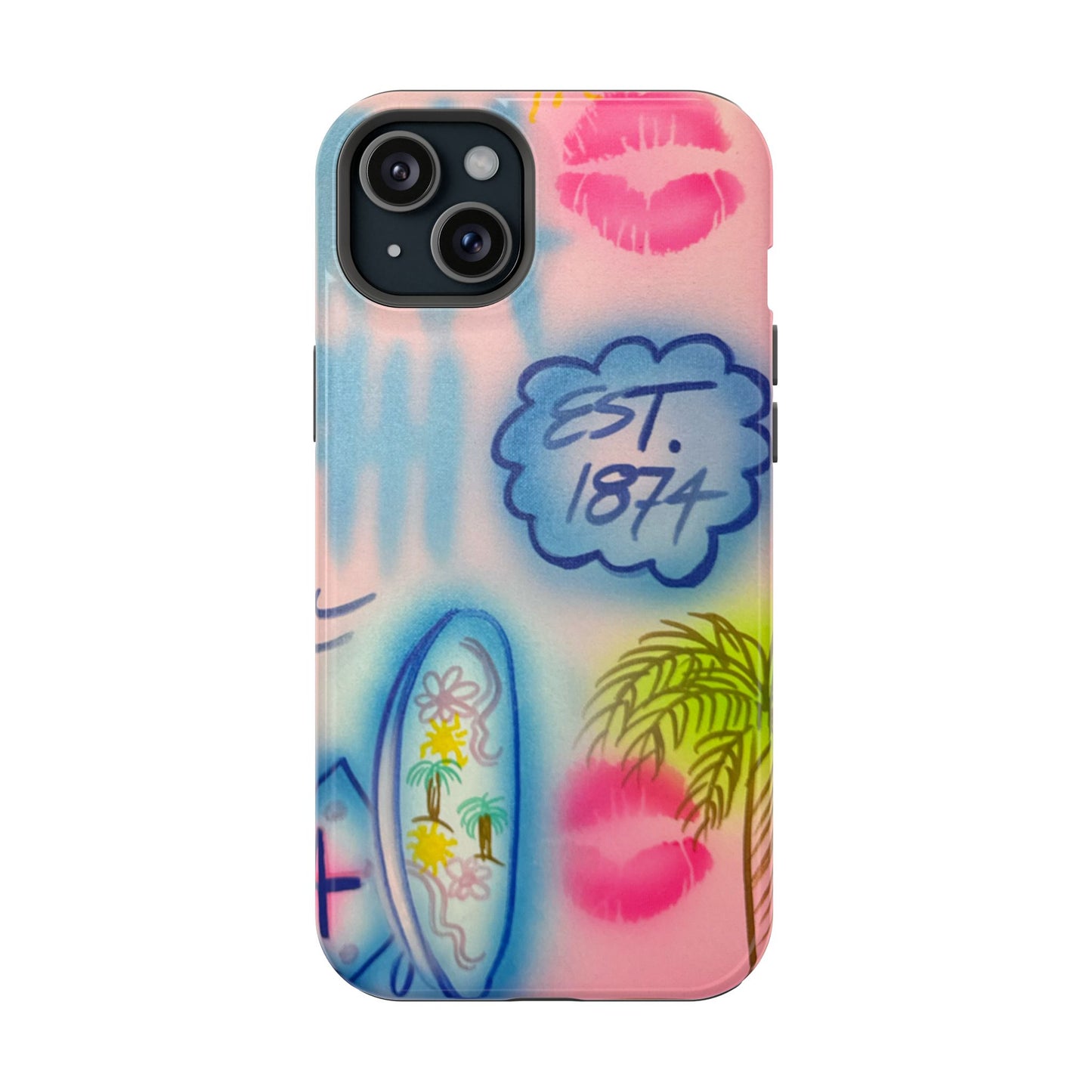 MagSafe „in the wave“ Airbrush iPhone Hülle