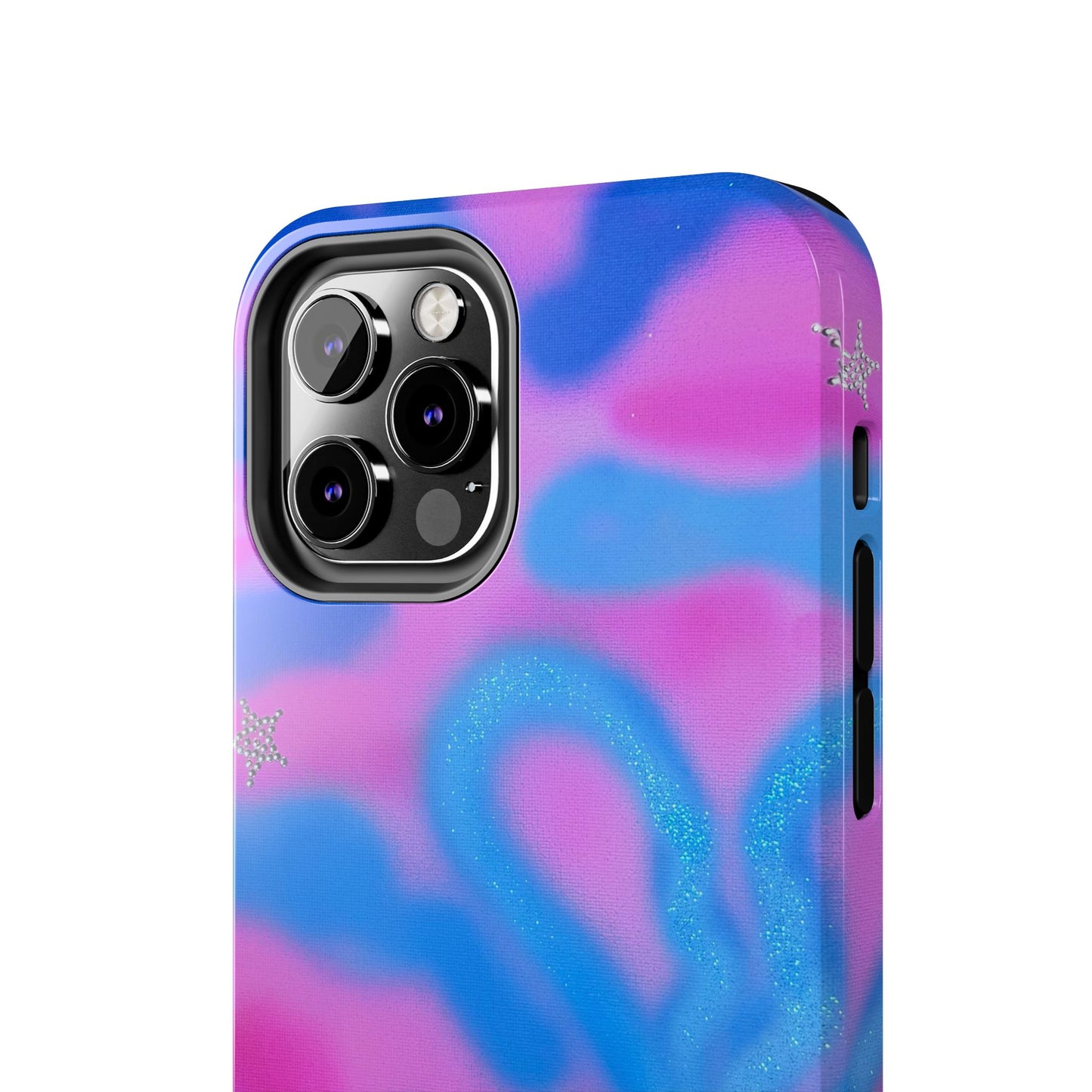 "blue camo" airbrush iPhone case