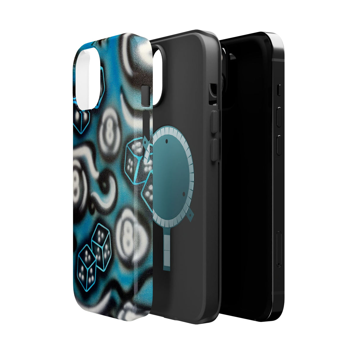 MagSafe "risk it!" airbrush iPhone case