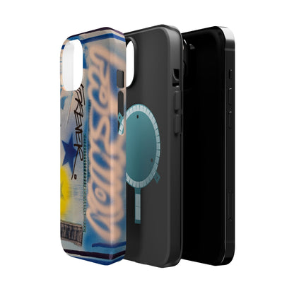 MagSafe "fashion forever" airbrush iPhone case