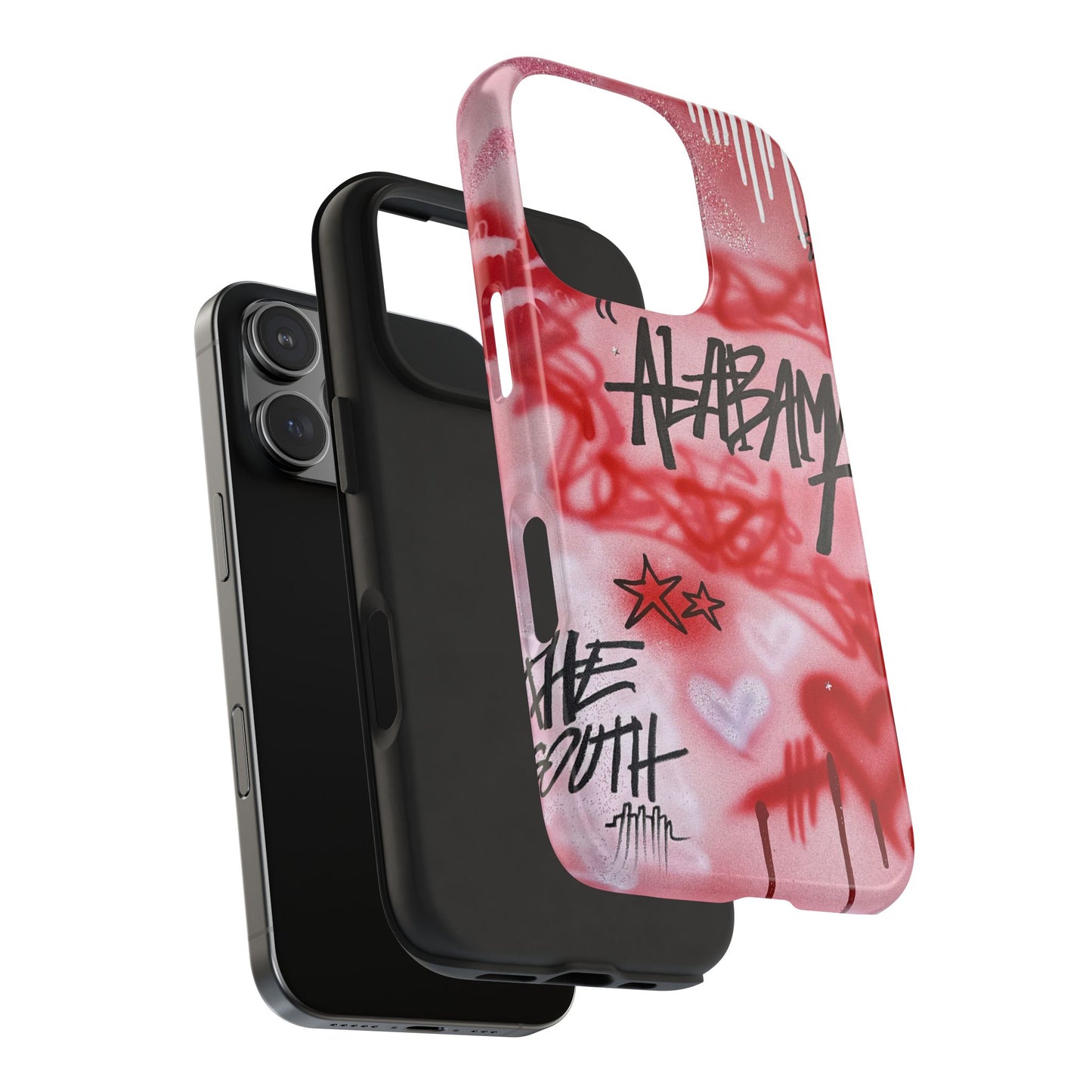 "alabama" airbrush iPhone case