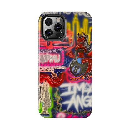 "im an angel" airbrush iPhone case
