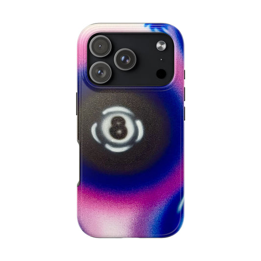 "magic 8" airbrush iPhone case