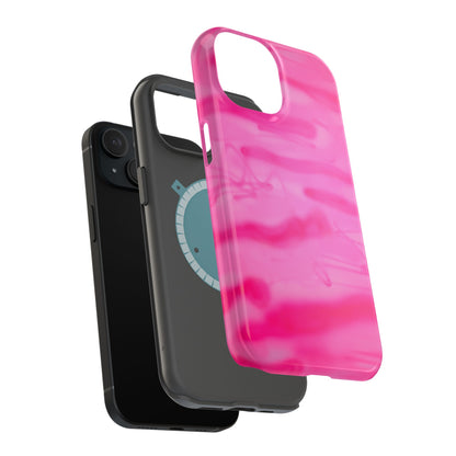MagSafe "pink camo" airbrush iPhone case