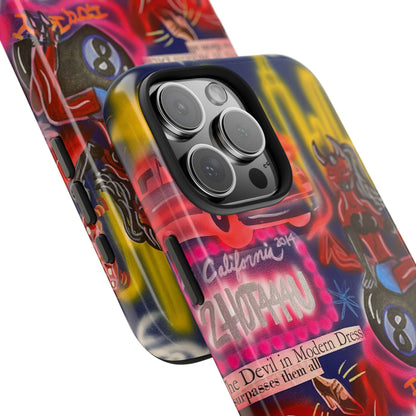 "im an angel" airbrush iPhone case