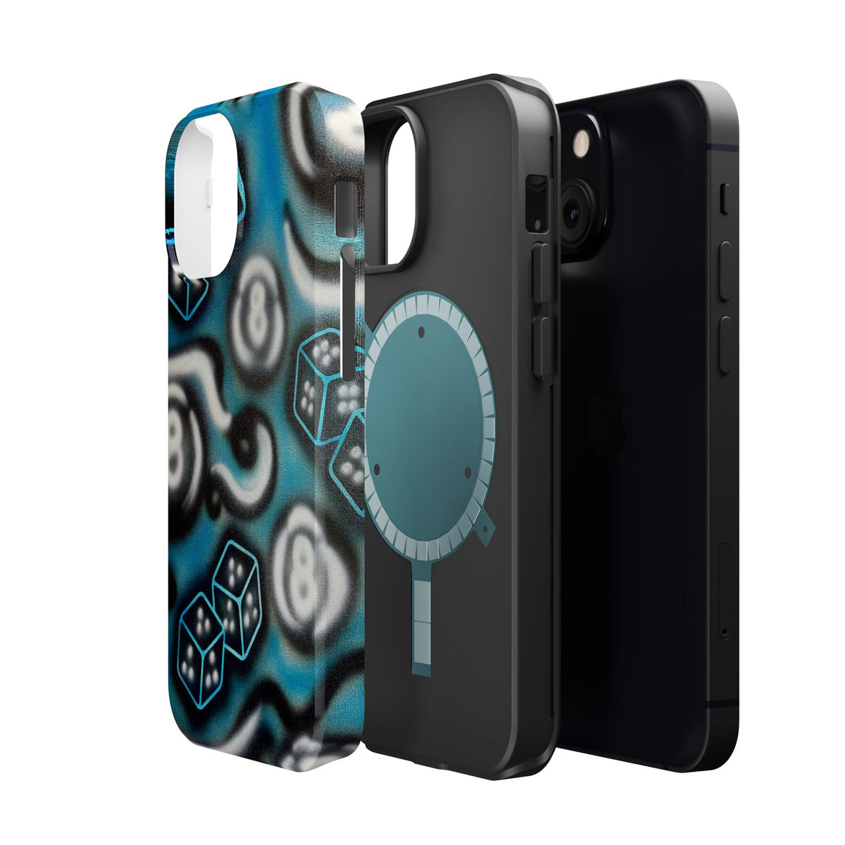 MagSafe "risk it!" airbrush iPhone case