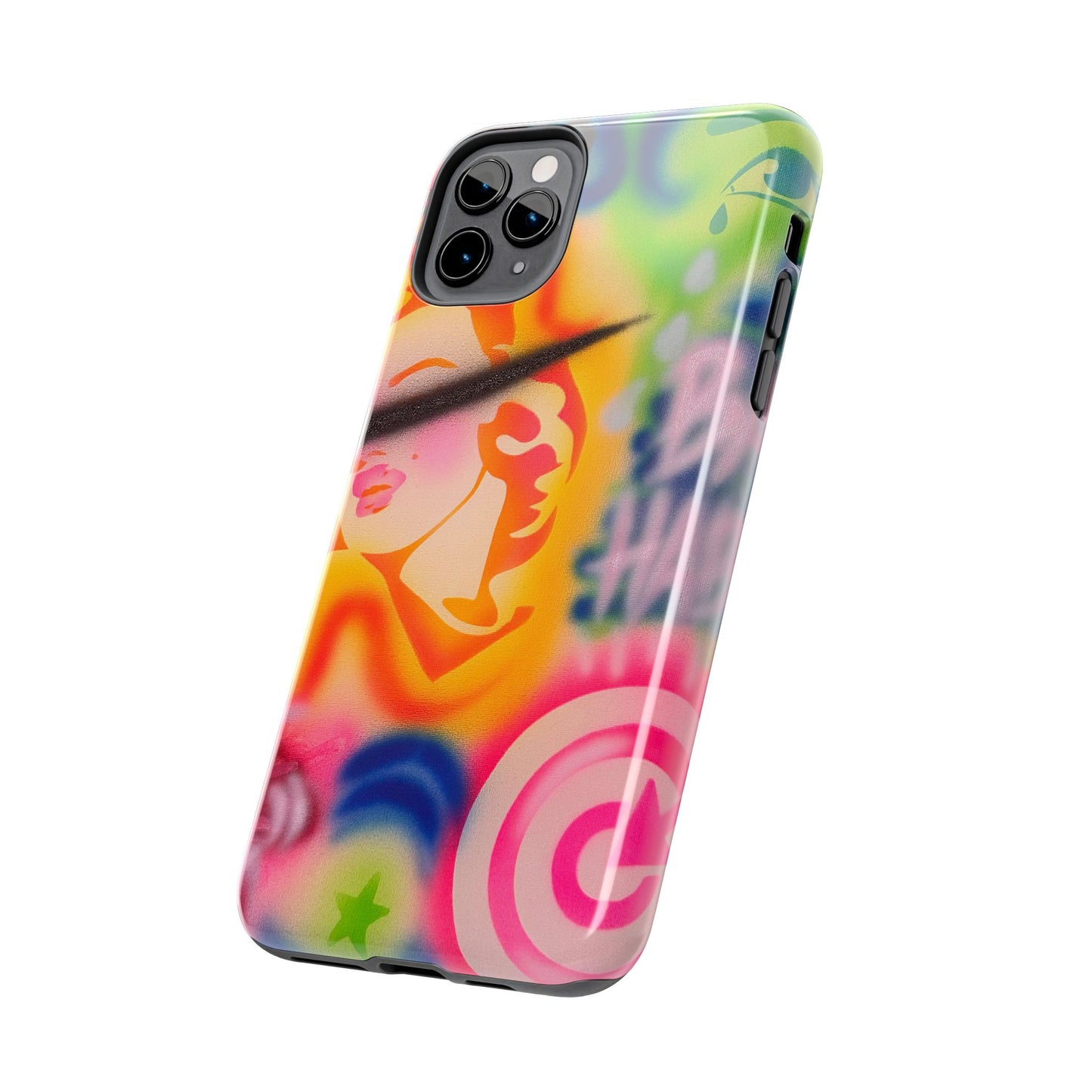 "bad habits" airbrush iPhone case