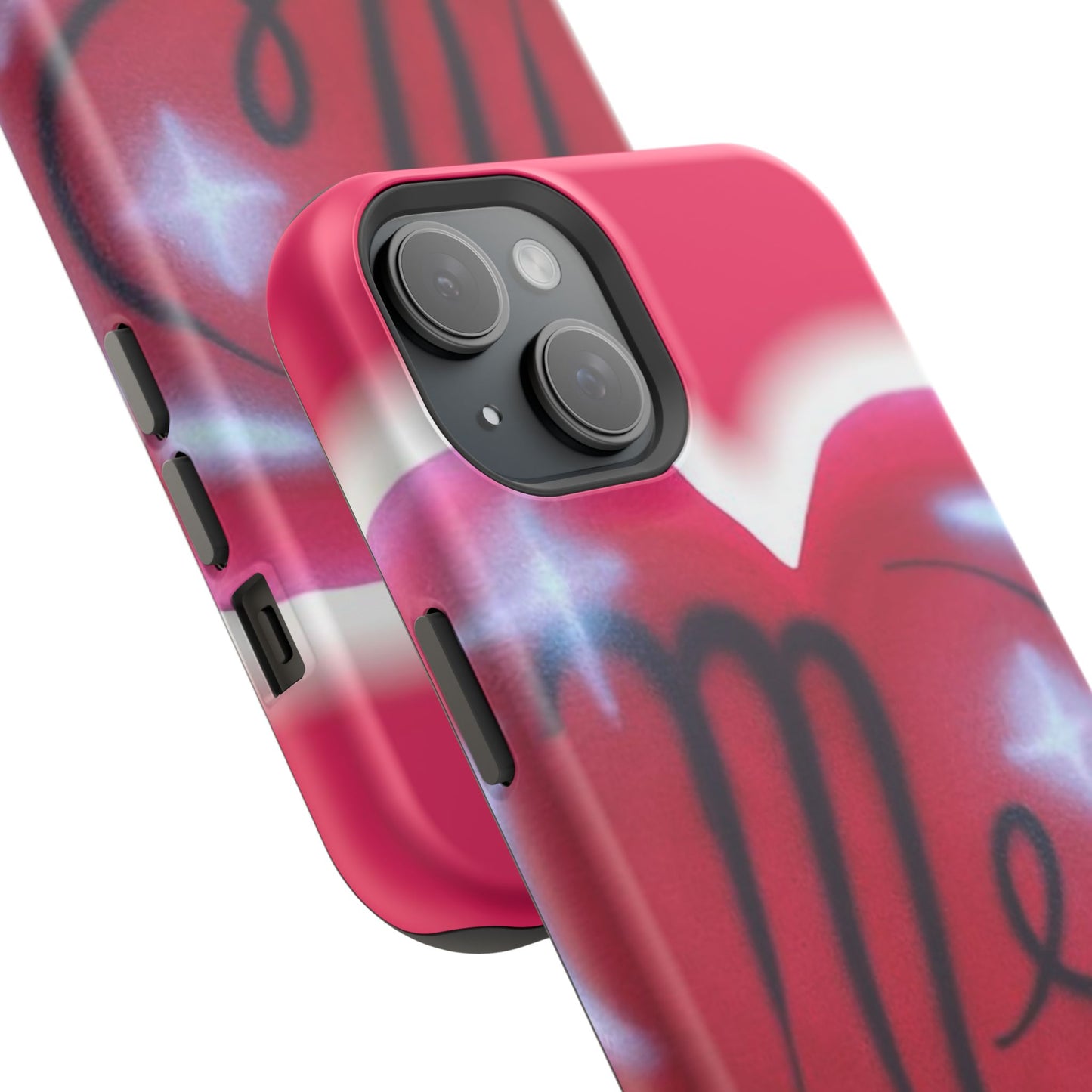 MagSafe "i <3 me" Airbrush iPhone Hülle