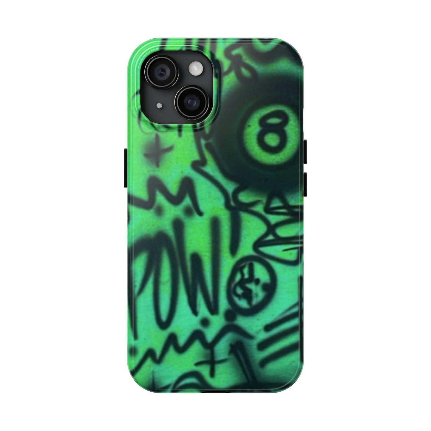"POW! "airbrush iPhone case