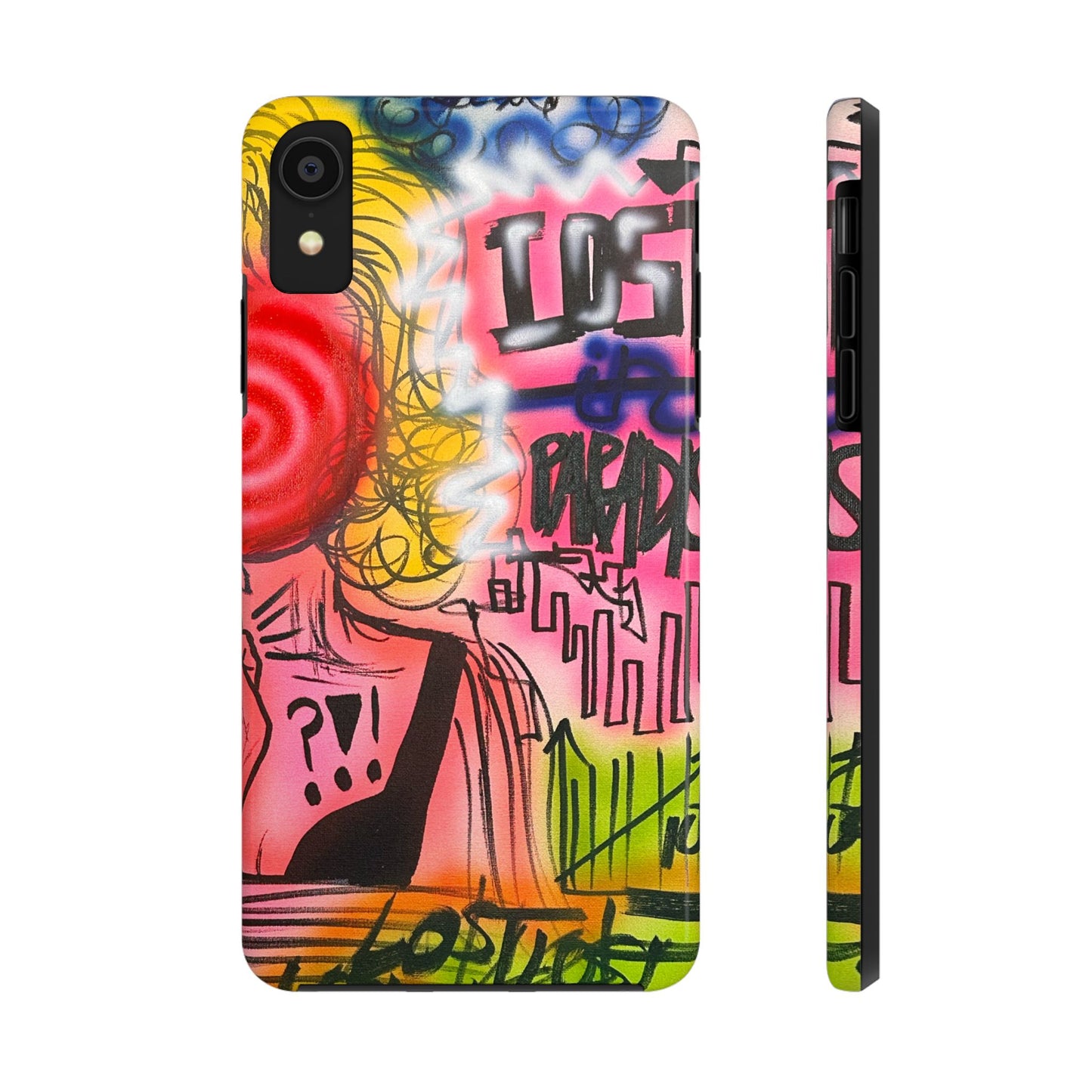 "lost in paradise" airbrush iPhone case