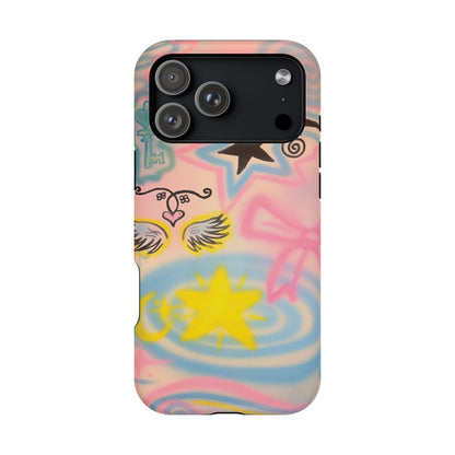 MagSafe "star energy" airbrush iPhone case