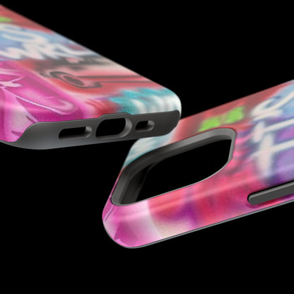 MagSafe „its ur WRLD“ Airbrush iPhone Hülle
