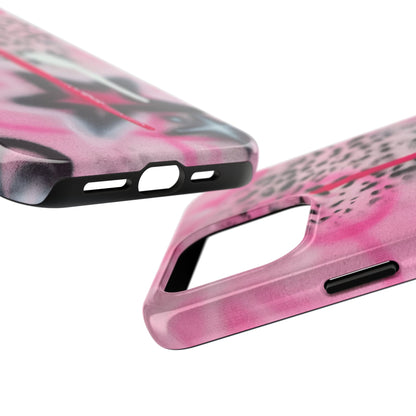 "pink cheetah" airbrush iPhone case