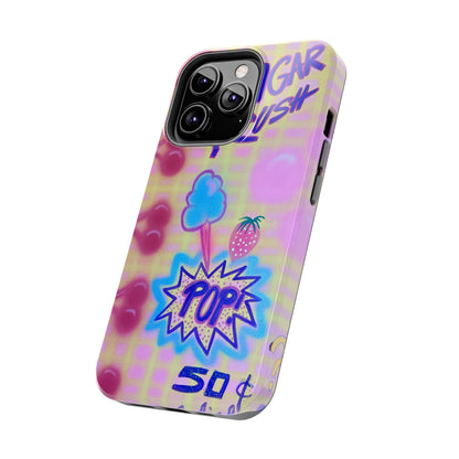 "sugar rush" airbrush iPhone case